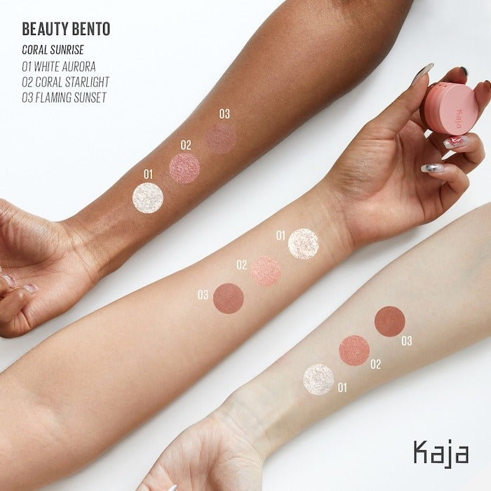 Eye Bento Bouncy Eyeshadow Trio - GLAM MODA