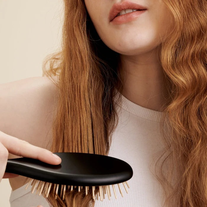 The Wooden Detangling Hair Brush No. 002 for All Hair Types - GLAM MODA
