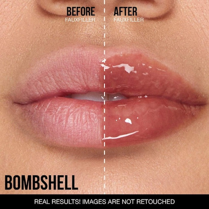 Faux Filler Shiny Non-Sticky Lip Gloss - GLAM MODA