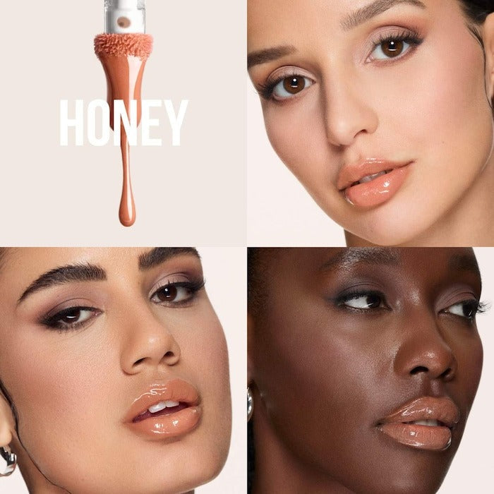 Faux Filler Shiny Non-Sticky Lip Gloss - GLAM MODA
