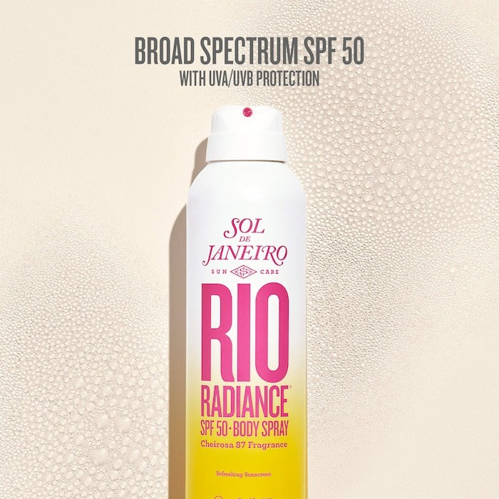 Rio Radiance™ SPF 50 Body Spray Sunscreen with Niacinamide - GLAM MODA