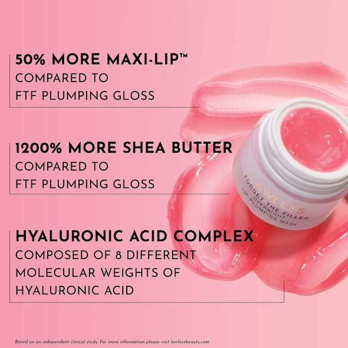 Forget The Filler Overnight Lip Plumping Mask - GLAM MODA