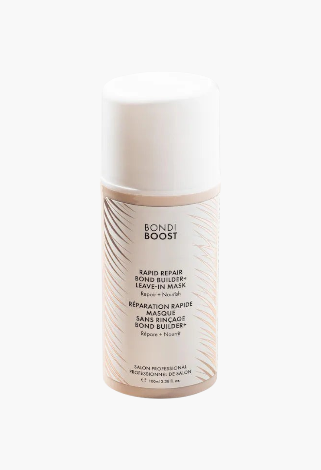 GLAM MODA Bondi Boost Rapid Repair Bond Builder+ leave-in hair mask bottle for damaged hair repair