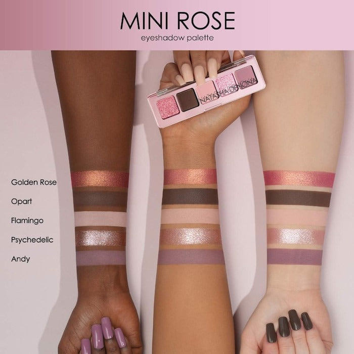 Mini Rose Eyeshadow Palette - GLAM MODA