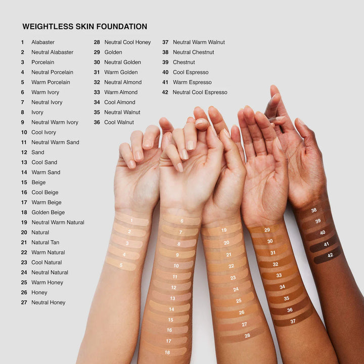 Weightless Skin Oil-Controlling Foundation SPF 15 With Hyaluronic Acid - GLAM MODA