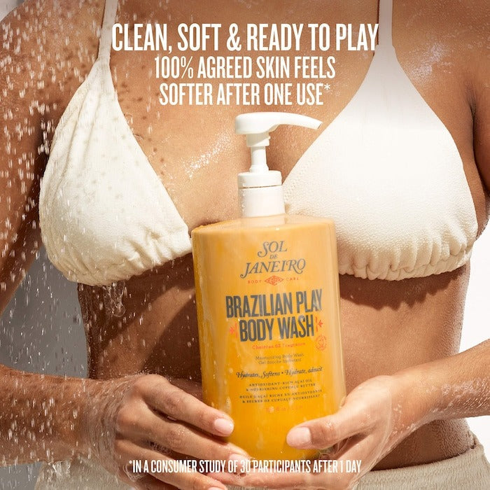 Brazilian Play Moisturizing Shower Cream-Gel - GLAM MODA