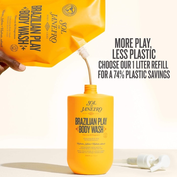 Brazilian Play Moisturizing Shower Cream-Gel - GLAM MODA