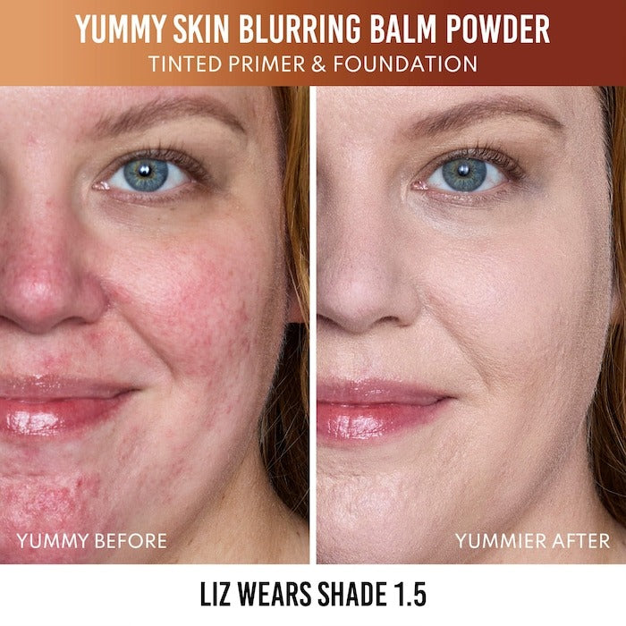 Yummy Skin Blurring Balm Powder - Tinted Primer & Foundation - GLAM MODA