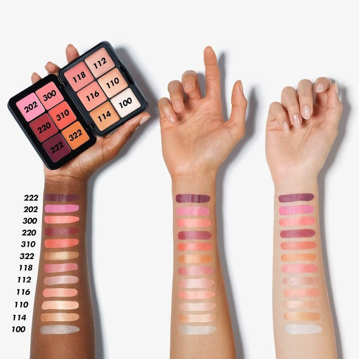 HD Skin Blush & Glow Longwear Cream Face Palette - GLAM MODA
