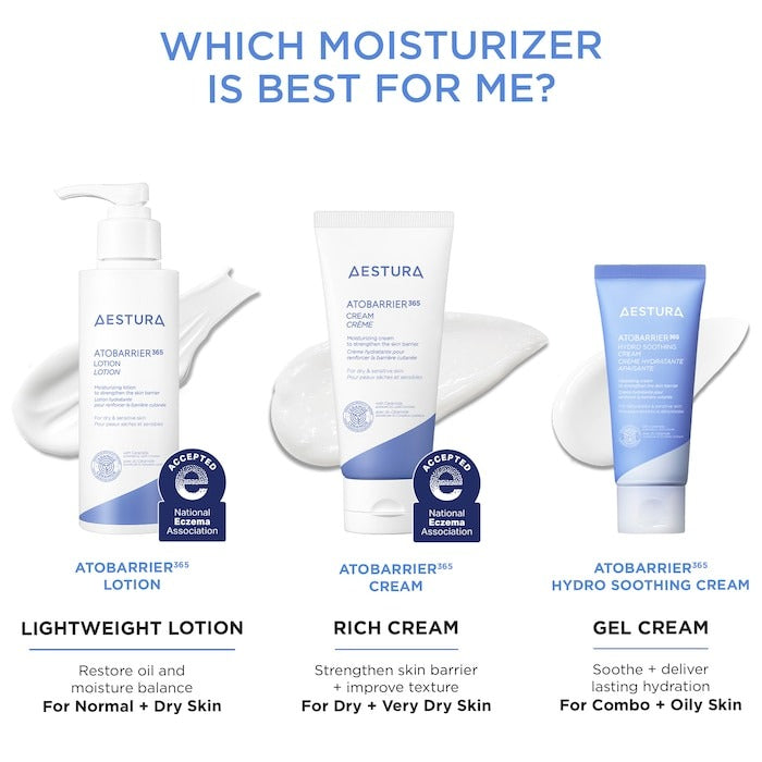 Atobarrier365 Lightweight Face Lotion Moisturizer With Ceramides & Niacinamide For Skin Moisture Barrier Repair - GLAM MODA