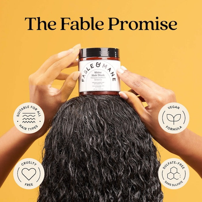 Shine Hydrating Hair Mask for Fine to Medium Hair - GLAM MODA