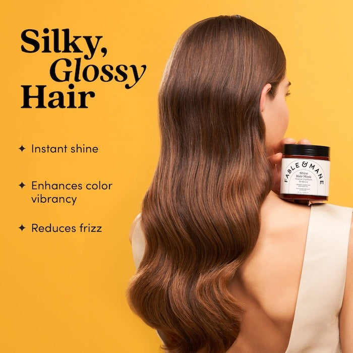 Shine Hydrating Hair Mask for Fine to Medium Hair - GLAM MODA