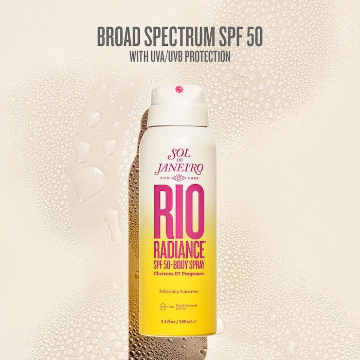 Rio Radiance™ SPF 50 Body Spray Sunscreen with Niacinamide - GLAM MODA