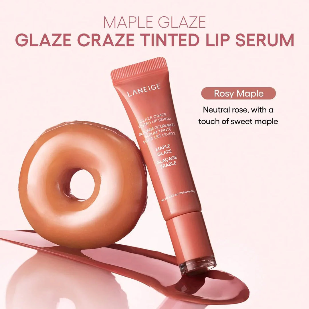 Glaze Craze Tinted Polypeptide Lip Serum Treatment - GLAM MODA