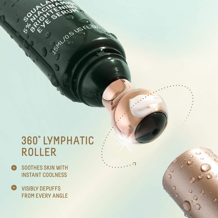 5% Niacinamide Brightening Eye Serum with Vitamin C + Squalane - GLAM MODA