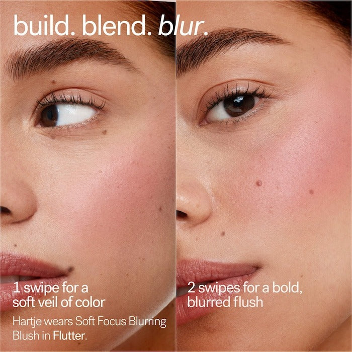 Soft Focus Blurring Blush - Talc-Free Powder Blush - GLAM MODA