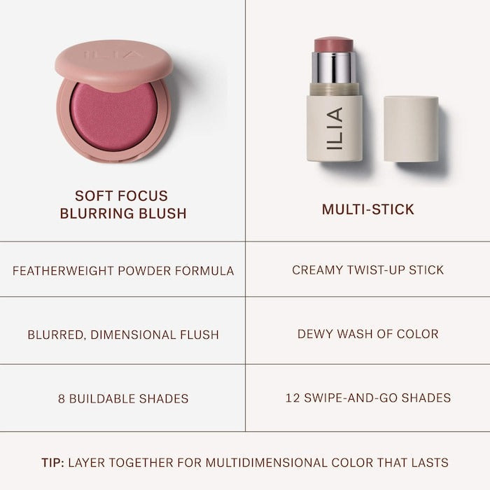 Soft Focus Blurring Blush - Talc-Free Powder Blush - GLAM MODA