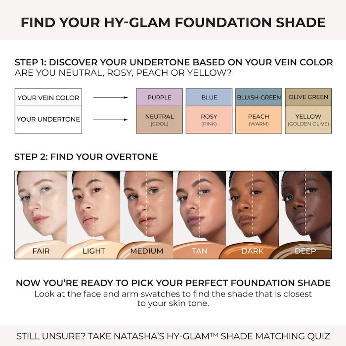 Hy-Glam Foundation Hydrating & Blurring Luminous Longwear Serum Foundation - GLAM MODA