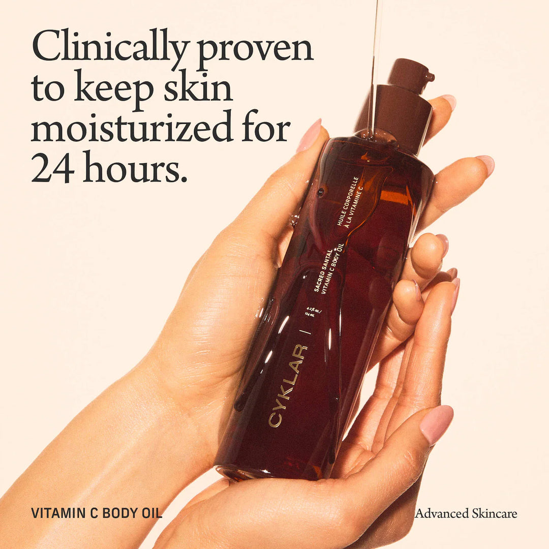 Sacred Santal Vitamin C Body Oil With Ectoin - GLAM MODA