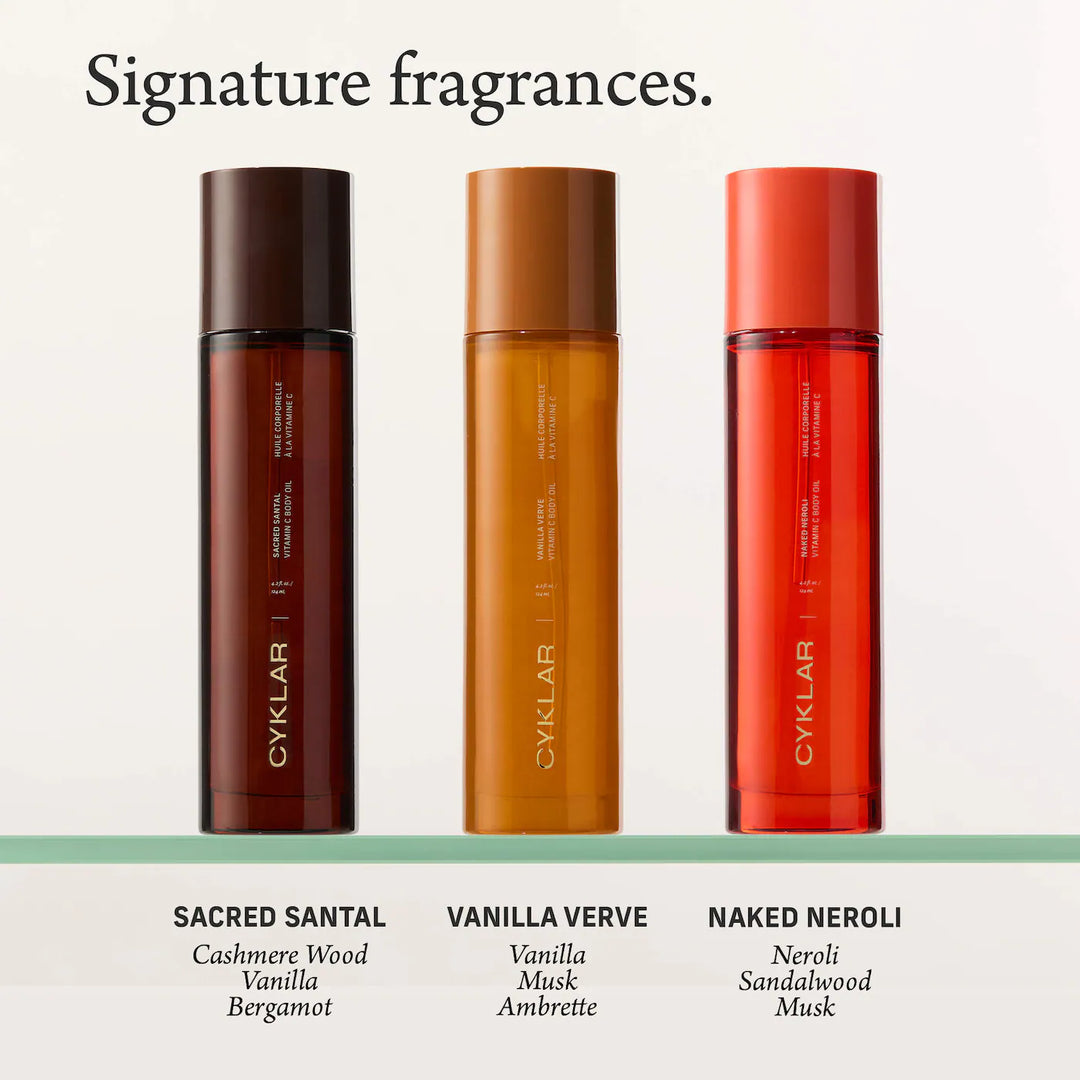 Sacred Santal Vitamin C Body Oil With Ectoin - GLAM MODA