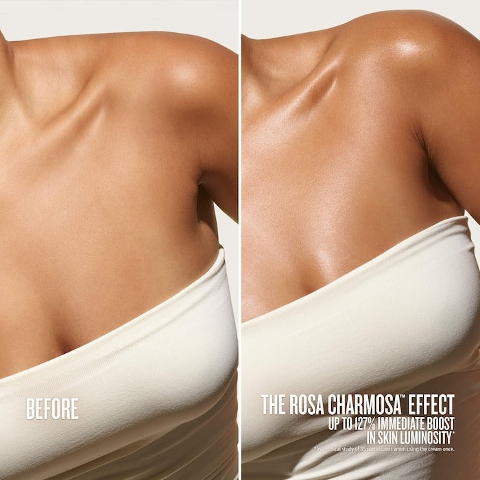 Rosa Charmosa™ Dewy Body Cream with Rosewater + Crystal Peptides - GLAM MODA