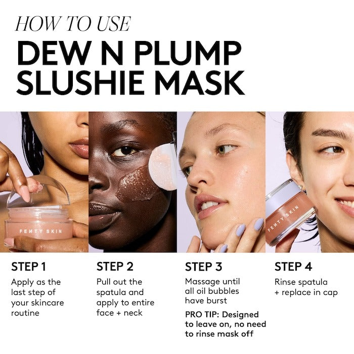 Dew N Plump Intense Hydration Slushie Face Mask - GLAM MODA