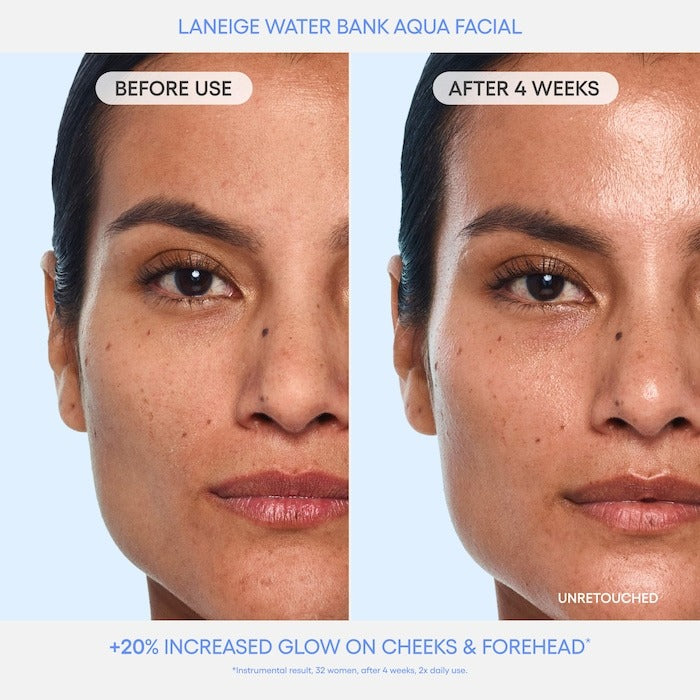 Water Bank Aqua Facial Serum BHA + AHA - Gently Exfoliate, Hydrate & Glow - GLAM MODA
