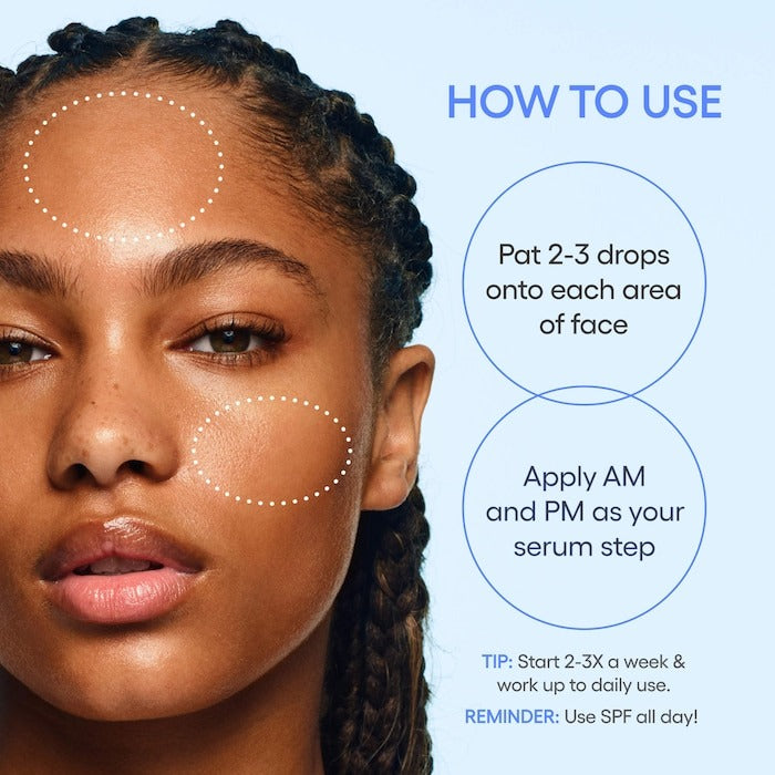 Water Bank Aqua Facial Serum BHA + AHA - Gently Exfoliate, Hydrate & Glow - GLAM MODA