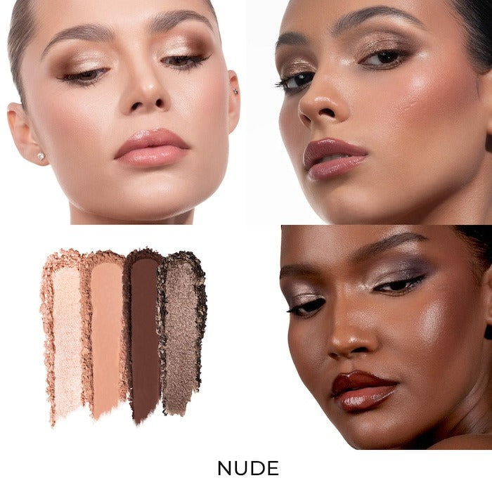 Luxe Glam Compact Quad Eyeshadow Palette - GLAM MODA