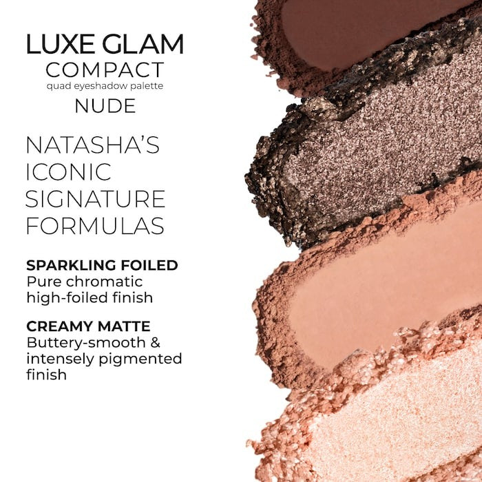 Luxe Glam Compact Quad Eyeshadow Palette - GLAM MODA