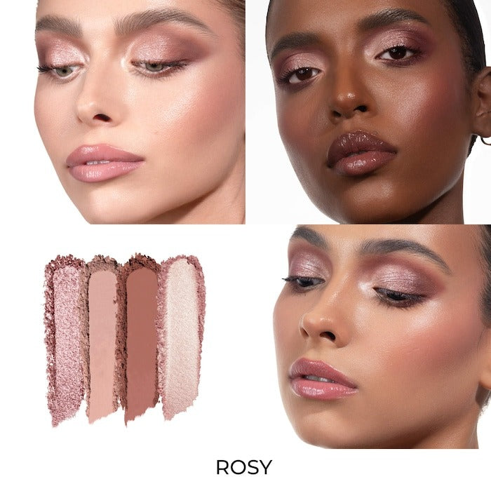Luxe Glam Compact Quad Eyeshadow Palette - GLAM MODA