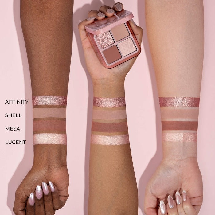 Luxe Glam Compact Quad Eyeshadow Palette - GLAM MODA