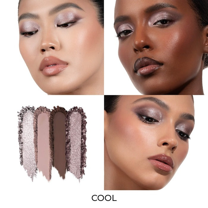 Luxe Glam Compact Quad Eyeshadow Palette - GLAM MODA