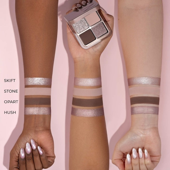 Luxe Glam Compact Quad Eyeshadow Palette - GLAM MODA