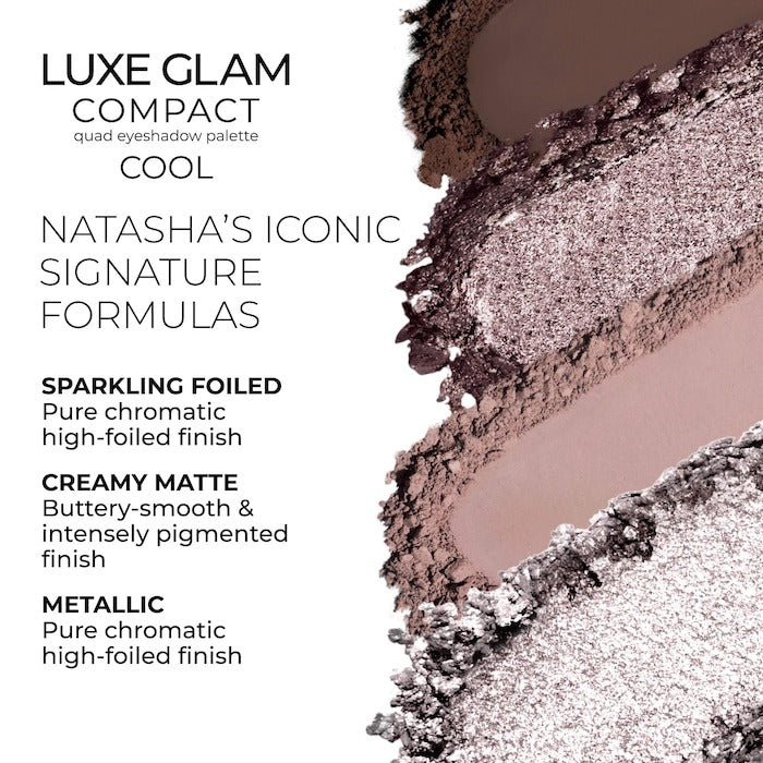 Luxe Glam Compact Quad Eyeshadow Palette - GLAM MODA