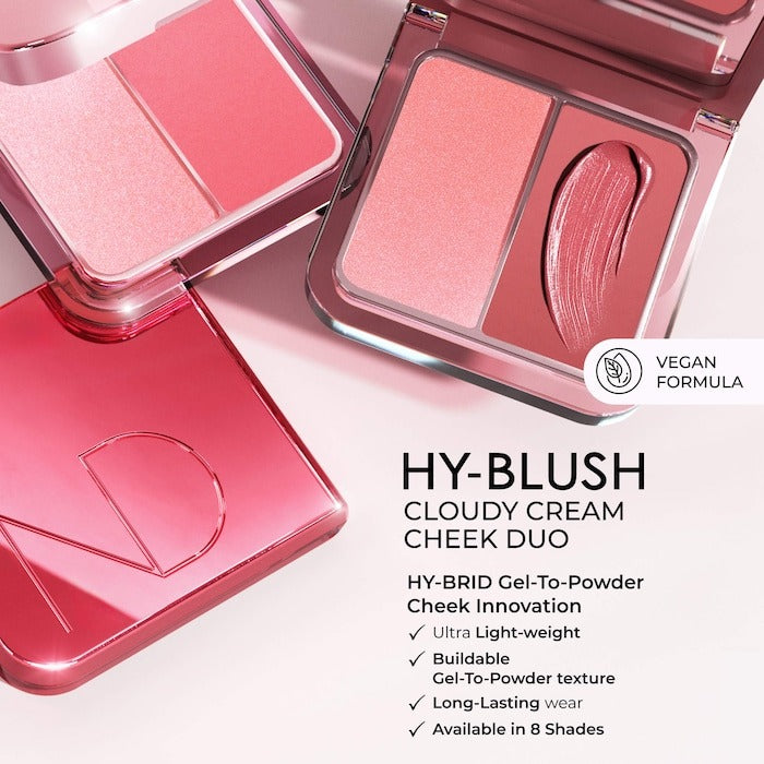 Hy-Blush Cloudy Cream Cheek Duo - GLAM MODA