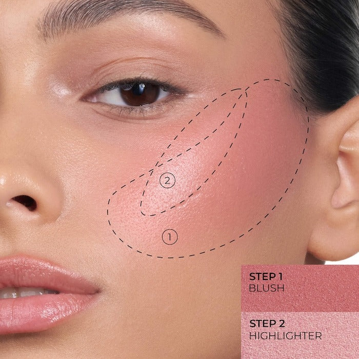 Hy-Blush Cloudy Cream Cheek Duo - GLAM MODA