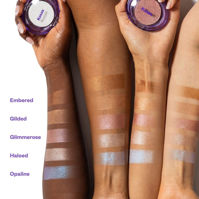 Shiny Objects Wet Glisten Highlighter Powder for Face and Eyes - GLAM MODA
