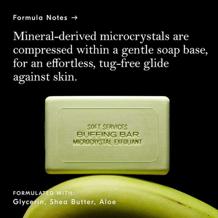 Green Banana Buffing Bar Exfoliating Body Bar for KP and Ingrown Hair (2 pack) - GLAM MODA
