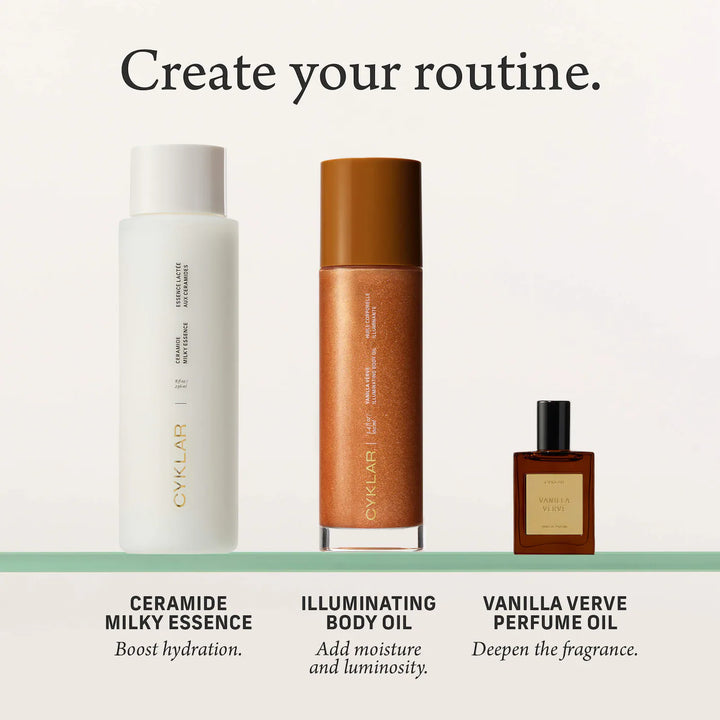Vanilla Verve Illuminating Body Oil with Squalane - GLAM MODA