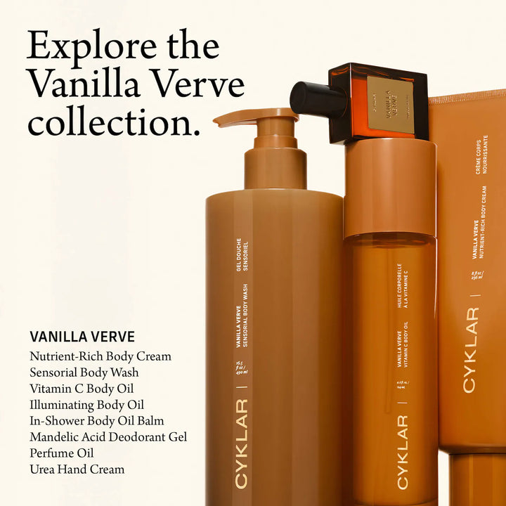 Vanilla Verve Illuminating Body Oil with Squalane - GLAM MODA