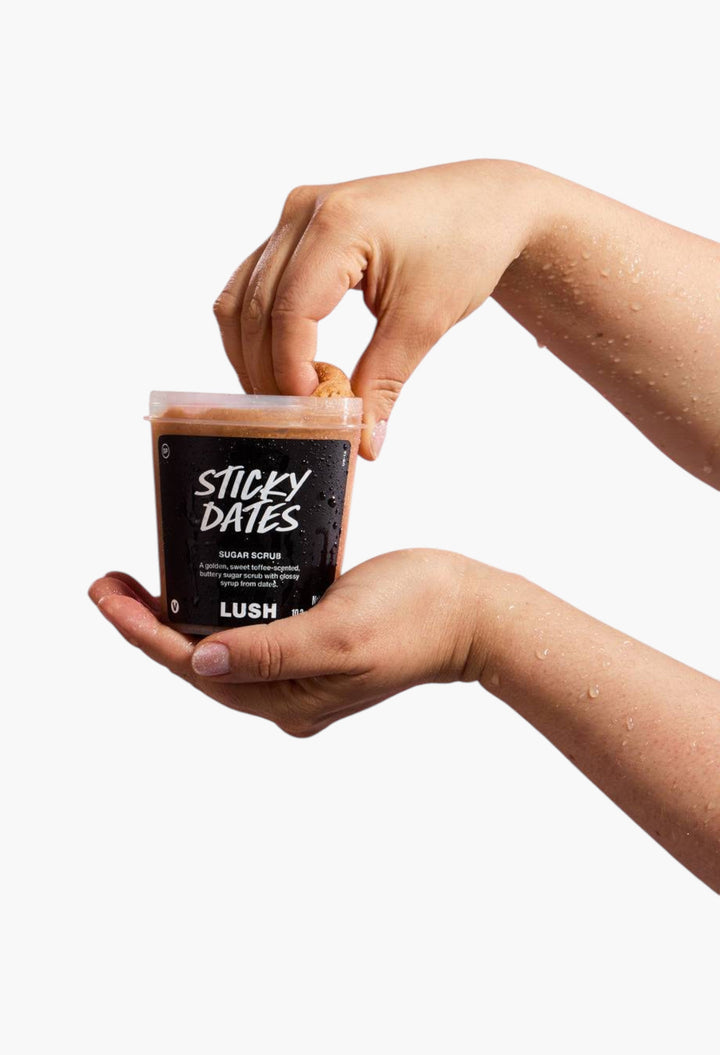 Sticky Dates - Body Scrub Golden Toffee-Scented Scrub - GLAM MODA