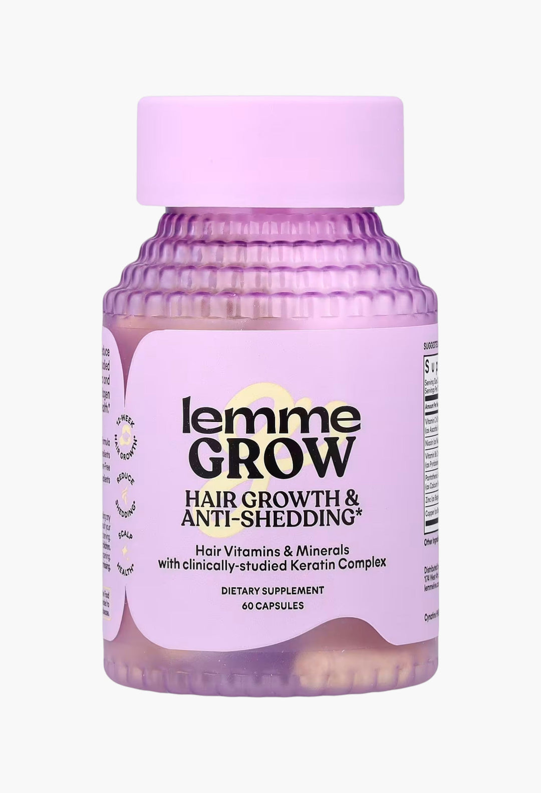 Lemme, Grow, Hair Growth & Anti-Shedding - GLAM MODA