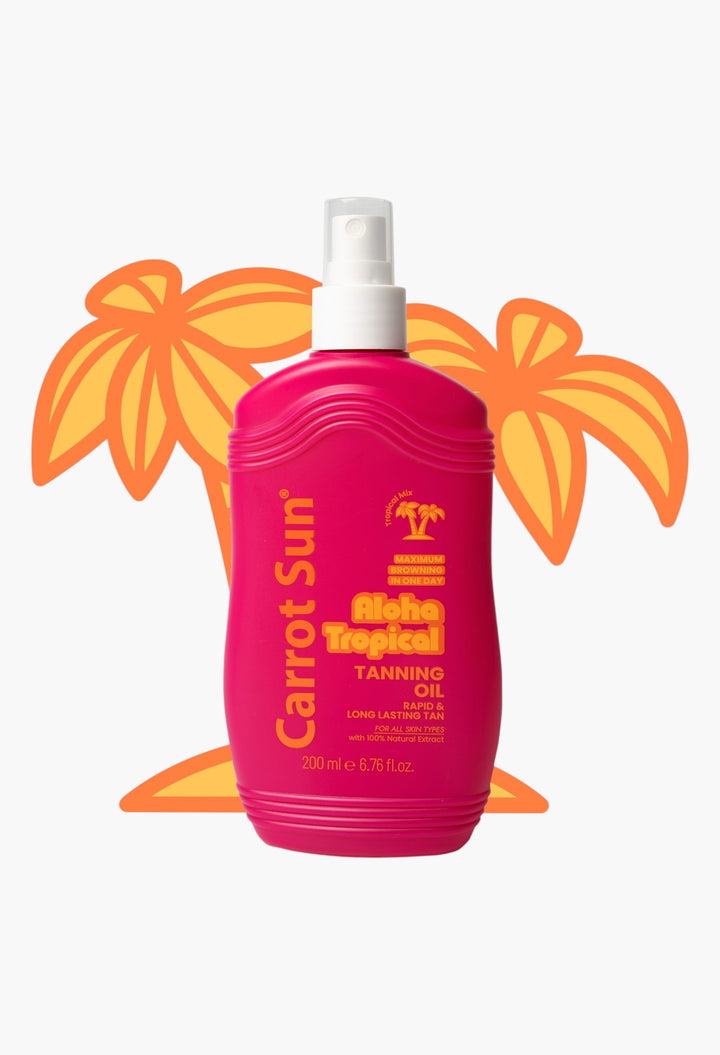 Carrotsun – AlohaTropical – Tropical-Fruits Tanning Spray - GLAM MODA