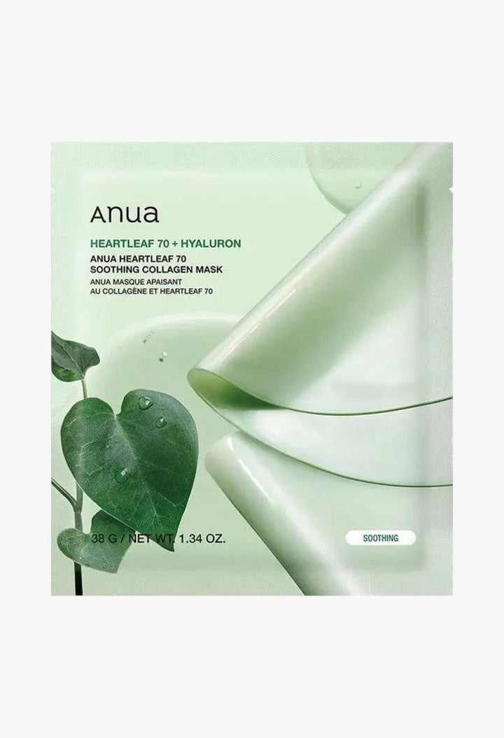 Anua Heartleaf 70 Soothing Collagen Mask - GLAM MODA