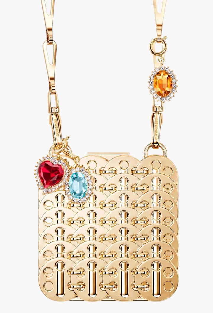 Minaudiere Metal Bag Charm - GLAM MODA