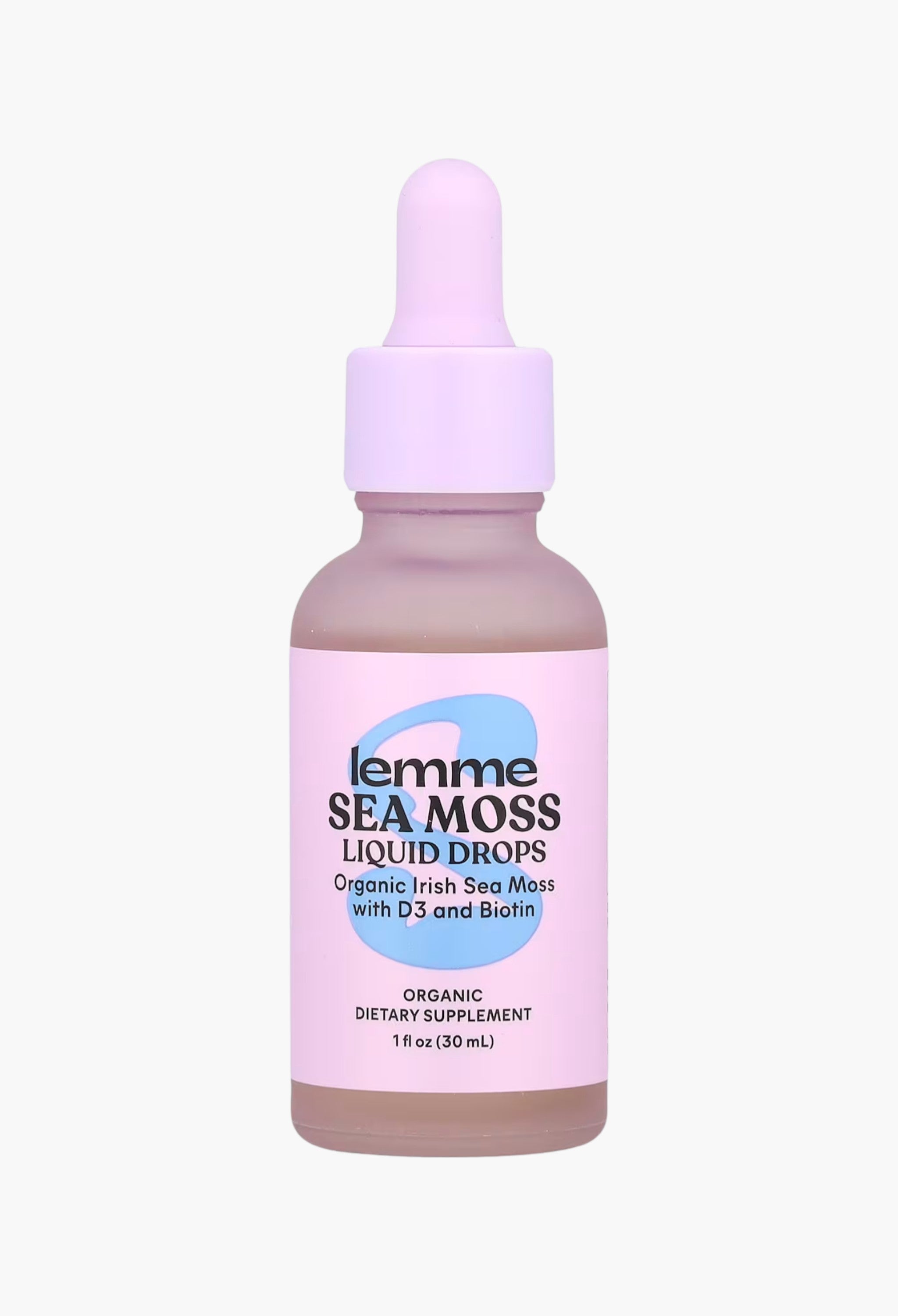 Lemme Organic Sea Moss Liquid Drops | Daily Wellness Support - GLAM ...