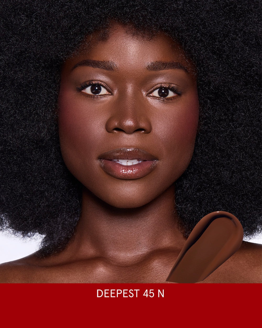 Deepest 45 N - Turn Up The Base Full Beat Liquid Foundation - GLAM MODA