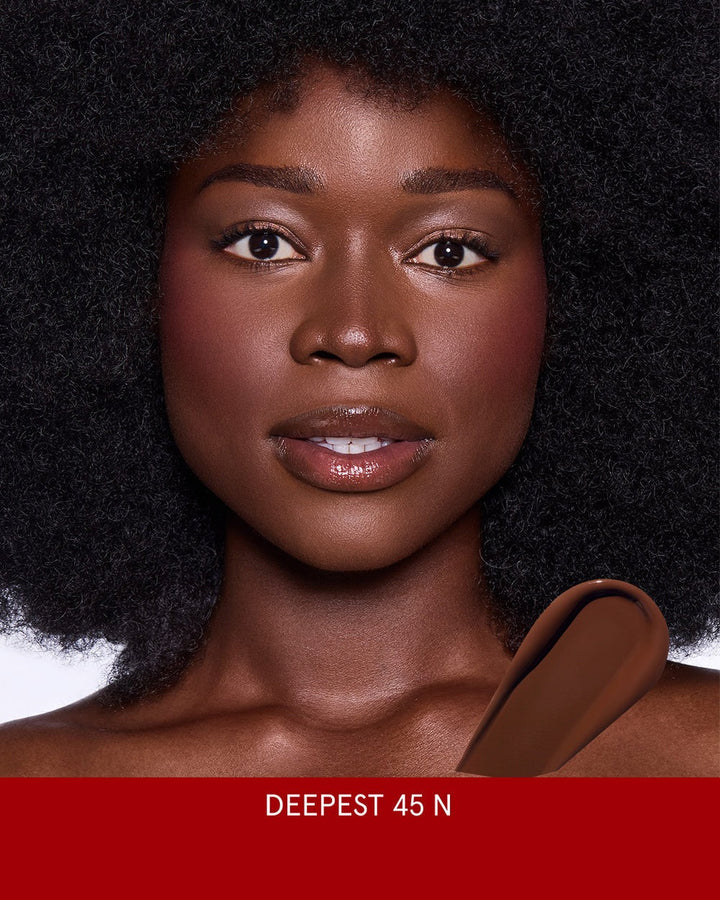 Deepest 45 N - Turn Up The Base Full Beat Liquid Foundation - GLAM MODA