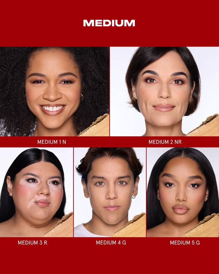 Medium 1 (N)-Turn Up The Base Versatile Powder Foundation - GLAM MODA